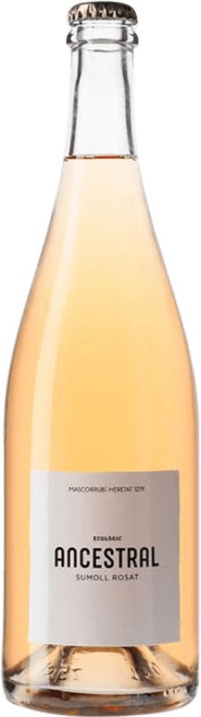 15,95 € Envoi gratuit | Vin Mousseux Rosé Mascorrubí Ancestral Rosat Catalogne Espagne Sumoll Bouteille 75 cl