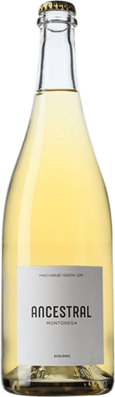 15,95 € Envoi gratuit | Vin Mousseux Blanc Mascorrubí La Teulera Ancestral Catalogne Espagne Parellada 75 cl