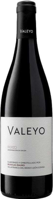 42,95 € Бесплатная доставка | Красное вино Mauro Valeyo D.O. Bierzo Кастилия-Леон Испания Mencía — Менсия Бутылка 75 cl