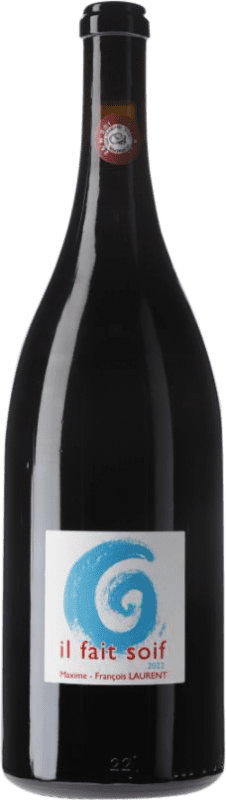 56,95 € Envio grátis | Vinho tinto Gramenon Il Fait Soif A.O.C. Côtes du Rhône Rhône França Syrah, Grenache, Cinsault Garrafa Magnum 1,5 L