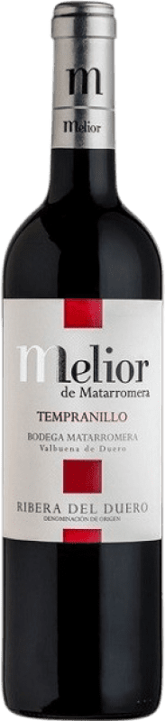 12,95 € 免费送货 | 红酒 Matarromera Melior 橡木 D.O. Ribera del Duero 卡斯蒂利亚 - 拉曼恰 西班牙 瓶子 75 cl