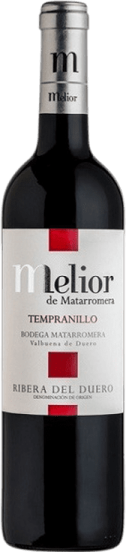 11,95 € Spedizione Gratuita | Vino Rosso Matarromera Melior Rovere D.O. Ribera del Duero Castilla-La Mancha Spagna Bottiglia 75 cl