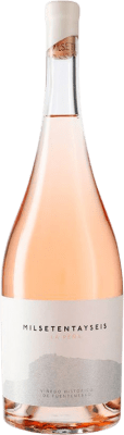 138,95 € 免费送货 | 玫瑰酒 Milsetentayseis La Peña Rosado D.O. Ribera del Duero 卡斯蒂利亚 - 拉曼恰 西班牙 Tempranillo, Albillo 瓶子 Magnum 1,5 L