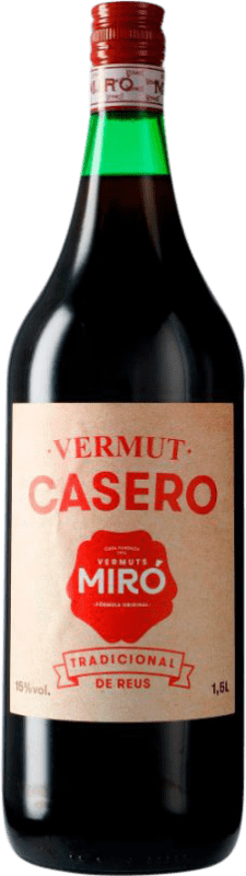 13,95 € Free Shipping | Vermouth Jordi Miró Casero Catalonia Spain Special Bottle 1,5 L