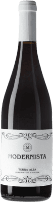 10,95 € Envio grátis | Vinho tinto Pagos de Hí­bera Modernista Negre D.O. Terra Alta Catalunha Espanha Grenache Tintorera Garrafa 75 cl