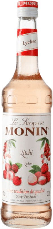 19,95 € Envío gratis | Sirope para Cóctel Monin Francia 70 cl Lychee — Lichi Sin Alcohol