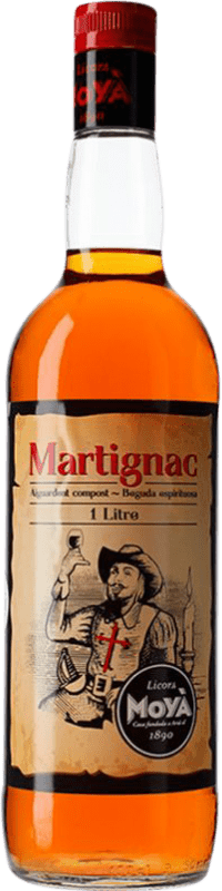 11,95 € Spedizione Gratuita | Brandy Moya Martignac Spagna Bottiglia 1 L