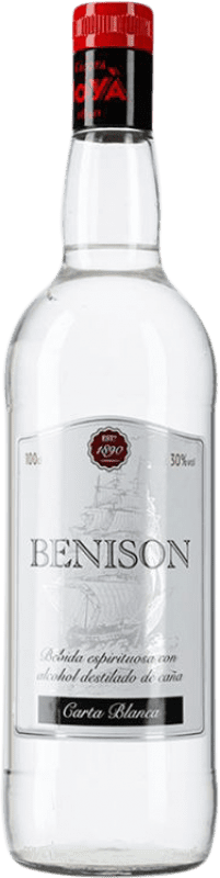 10,95 € Kostenloser Versand | Rum Bodega de Moya Benison Blanco — Weißer Spanien 1 L