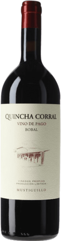106,95 € Бесплатная доставка | Красное вино Mustiguillo Quincha Corral D.O.P. Vino de Pago El Terrerazo Сообщество Валенсии Испания Bobal бутылка 75 cl