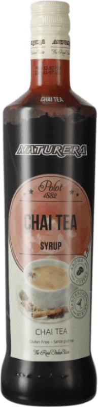 14,95 € Envío gratis | Schnapp Naturera Sirope de Te Chai España Botella 70 cl Sin Alcohol