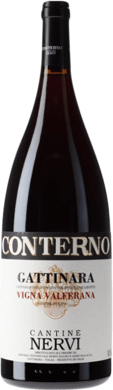 412,95 € 免费送货 | 红酒 Cantina Nervi Conterno Gattinara Vigna Valferana I.G.T. Grappa Piemontese 皮埃蒙特 意大利 Nebbiolo 瓶子 Magnum 1,5 L