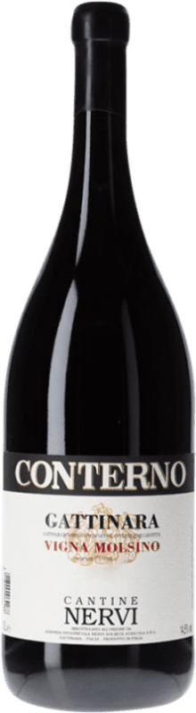 1 145,95 € Free Shipping | Red wine Cantina Nervi Conterno Gattinara Vigna Molsino I.G.T. Grappa Piemontese Piemonte Italy Nebbiolo Jéroboam Bottle-Double Magnum 3 L