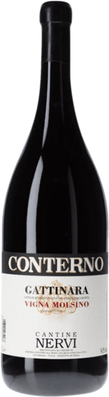 844,95 € Free Shipping | Red Wine Cantina Nervi Conterno Gattinara Vigna Molsino I.G.T. Grappa Piemontese Piemonte Italy Nebbiolo Jéroboam-Double Magnum Bottle 3 L