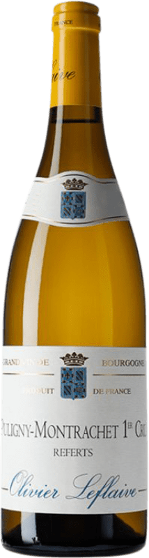 219,95 € Envio grátis | Vinho branco Olivier Leflaive Referts Premier Cru A.O.C. Puligny-Montrachet Borgonha França Chardonnay Garrafa 75 cl