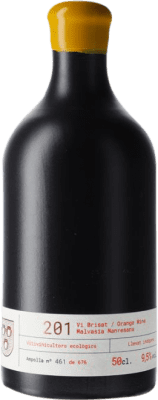 221,95 € Kostenloser Versand | Weißwein Oller del Mas 201 Orange D.O. Pla de Bages Katalonien Spanien Malvasía Medium Flasche 50 cl