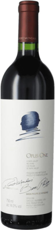 593,95 € 免费送货 | 红酒 Opus One Mondavi I.G. California 加州 美国 瓶子 75 cl