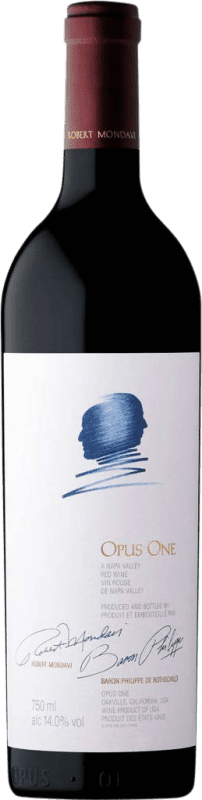 593,95 € Spedizione Gratuita | Vino rosso Opus One Mondavi I.G. California California stati Uniti Bottiglia 75 cl
