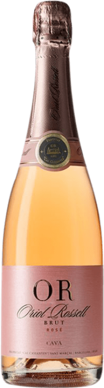 19,95 € Free Shipping | Rosé sparkling Oriol Rossell Rosat Brut D.O. Cava Catalonia Spain Bottle 75 cl