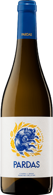 19,95 € Envío gratis | Vino Blanco Pardas Pell a Pell D.O. Penedès Cataluña España Xarel·lo 75 cl