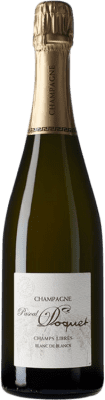 66,95 € Бесплатная доставка | Белое игристое Pascal Doquet Champs Libres Blanc de Blancs A.O.C. Champagne шампанское Франция бутылка 75 cl