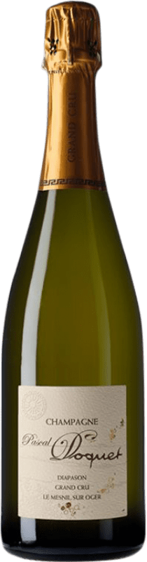 104,95 € Бесплатная доставка | Белое игристое Pascal Doquet Diapason Grand Cru Экстра-Брут A.O.C. Champagne шампанское Франция бутылка 75 cl