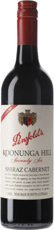 26,95 € Envoi gratuit | Vin rouge Penfolds Koonunga Hill Seventy Six Shiraz-Cabernet I.G. Southern Australia Australie méridionale Australie Syrah, Cabernet Bouteille 75 cl