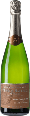 35,95 € 送料無料 | 白のスパークリングワイン Perrot Batteux Brut — ブリュット 1er Premier Cru, Blanc de Blancs A.O.C. Champagne シャンパン フランス Chardonnay — シャルドネ 75 cl
