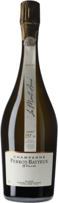 77,95 € Kostenloser Versand | Weißer Sekt Perrot Batteux Le Mont Aimé Blanc de Blancs Premier Cru Extra Brut A.O.C. Champagne Champagner Frankreich Chardonnay Flasche 75 cl