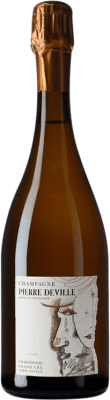 113,95 € Envio grátis | Espumante branco Pierre Deville Copin A.O.C. Champagne Champagne França Chardonnay Garrafa 75 cl