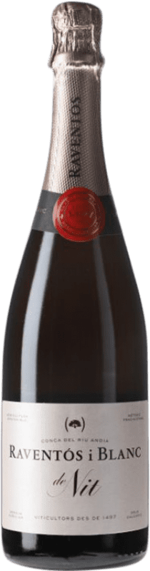 23,95 € Free Shipping | Rosé wine Raventós i Blanc De Nit Rosat Catalonia Spain Monastrell, Macabeo, Xarel·lo, Parellada Bottle 75 cl