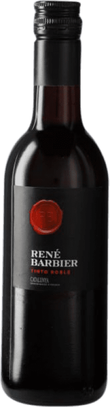 4,95 € Free Shipping | Red wine René Barbier Negre D.O. Penedès Catalonia Spain Small Bottle 25 cl