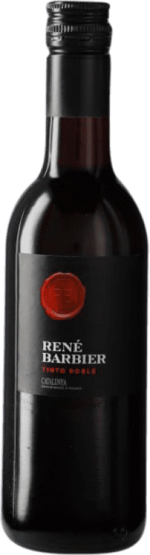 2,95 € Бесплатная доставка | Красное вино René Barbier D.O. Penedès Каталония Испания Мини-бутылка 25 cl