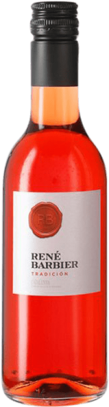 4,95 € Spedizione Gratuita | Vino Rosato René Barbier D.O. Penedès Catalogna Spagna Bottiglietta 25 cl