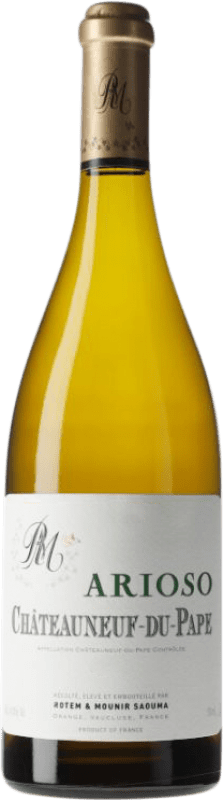 276,95 € 送料無料 | 白ワイン Rotem & Mounir Saouma Arioso A.O.C. Châteauneuf-du-Pape ローヌ フランス Garnacha — グルナッシュ ボトル 75 cl