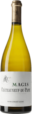 147,95 € 免费送货 | 白酒 Rotem & Mounir Saouma Blanc Magis A.O.C. Châteauneuf-du-Pape 罗纳 法国 瓶子 75 cl