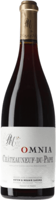 135,95 € Free Shipping | Red wine Rotem & Mounir Saouma Omnia A.O.C. Châteauneuf-du-Pape Rhône France Syrah, Grenache, Mourvèdre Bottle 75 cl