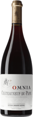 135,95 € Envio grátis | Vinho tinto Rotem & Mounir Saouma Omnia A.O.C. Châteauneuf-du-Pape Rhône França Syrah, Grenache, Mourvèdre Garrafa 75 cl