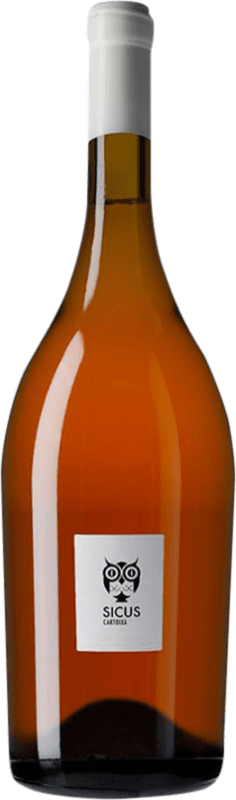 51,95 € Бесплатная доставка | Белое вино Sicus Àmfora D.O. Penedès Каталония Испания Xarel·lo бутылка Магнум 1,5 L