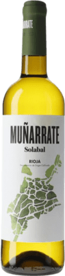 5,95 € 免费送货 | 白葡萄酒 Solabal Muñarrate D.O.Ca. Rioja 拉里奥哈 西班牙 Viura — 维乌拉, Malvasia — 玛尔瓦西亚 75 cl