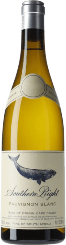 21,95 € Envío gratis | Vino blanco Southern Right I.G. Hemel-en-Aarde Ridge Sudáfrica Sauvignon Blanca Botella 75 cl