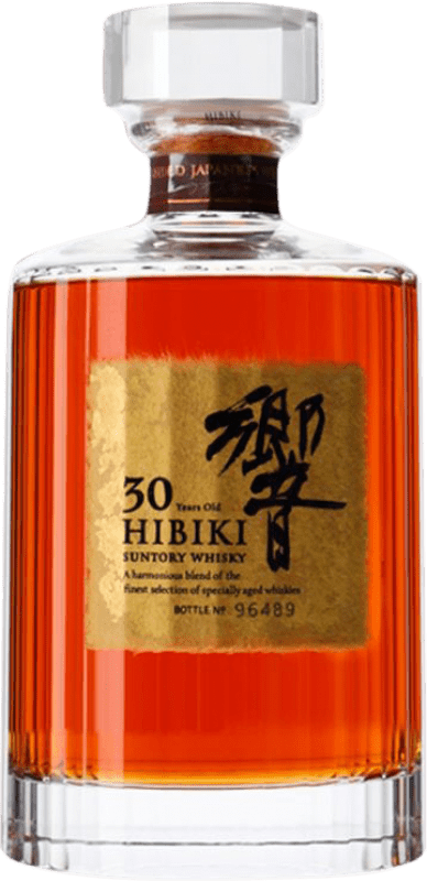 9 322,95 € Envío gratis | Whisky Blended Suntory Hibiki Japón 30 Años Botella 70 cl