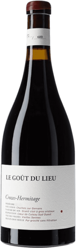 118,95 € Бесплатная доставка | Красное вино Tardieu-Laurent Le Gout du Lieu A.O.C. Crozes-Hermitage Рона Франция Syrah бутылка 75 cl
