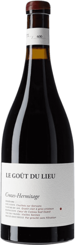 124,95 € Бесплатная доставка | Красное вино Tardieu-Laurent Le Gout du Lieu A.O.C. Crozes-Hermitage Рона Франция Syrah — Сира Бутылка 75 cl