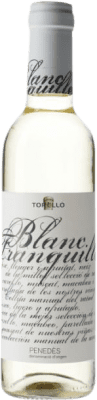7,95 € Envío gratis | Vino blanco Torelló Tranquille Blanc D.O. Penedès Cataluña España Macabeo, Xarel·lo, Parellada, Moscatel Amarillo Media Botella 37 cl