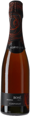 14,95 € 送料無料 | ロゼスパークリングワイン Agustí Torelló Rosé Brut Corpinnat カタロニア スペイン Pinot Black ハーフボトル 37 cl