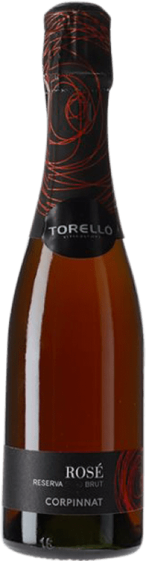 11,95 € Kostenloser Versand | Rosé Sekt Agustí Torelló Brut — Herb Rosé Corpinnat Katalonien Spanien Pinot Noir — Spätburgunder Halbflasche 37 cl