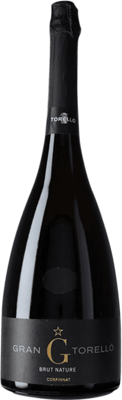 309,95 € Kostenloser Versand | Weißer Sekt Agustí Torelló Gran Torelló Brut Nature Corpinnat Katalonien Spanien Doppelmagnum Jeroboam-Flasche 3 L