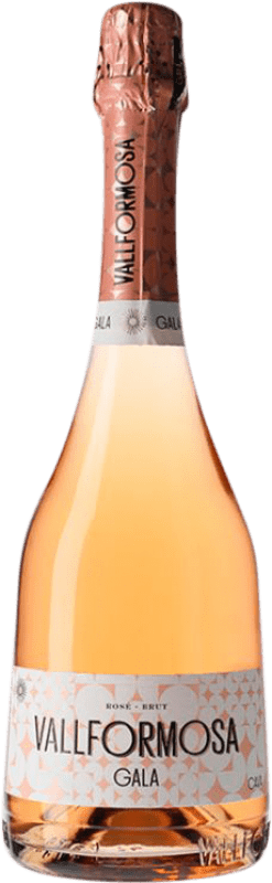 18,95 € Free Shipping | Rosé Sparkling Wine Vallformosa Gala Brut Rosé D.O. Cava Catalonia Spain Bottle 75 cl