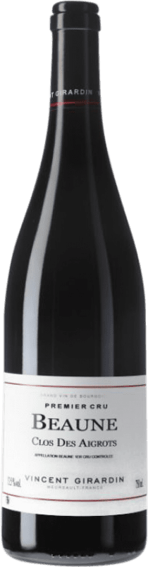 61,95 € Envío gratis | Vino Tinto Vincent Girardin Clos des Aigrots 1er Premier Cru A.O.C. Beaune Borgoña Francia Chardonnay Botella 75 cl
