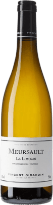 137,95 € Envio grátis | Vinho Branco Vincent Girardin Le Limozin A.O.C. Meursault Borgonha França Chardonnay 75 cl